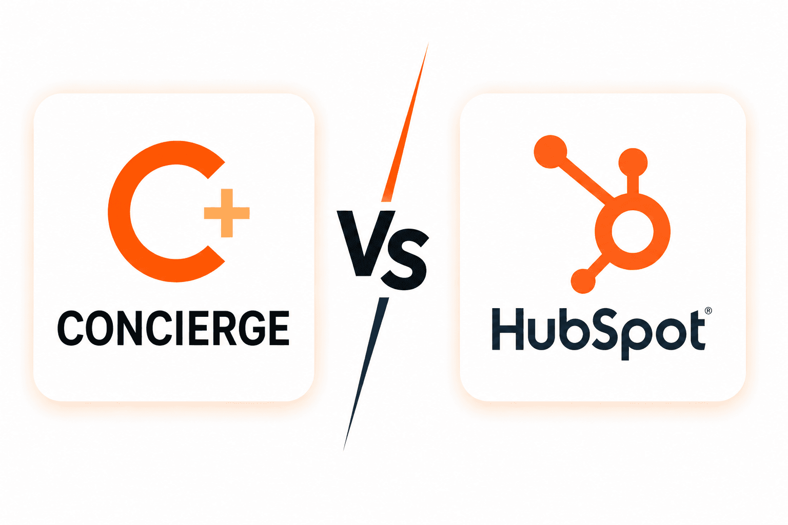 Concierge vs HubSpot Chat